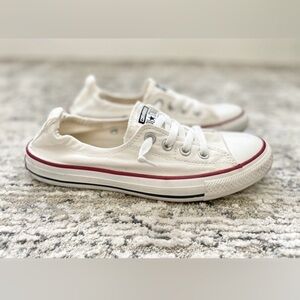 Converse Chuck Taylor All Star Shoreline 537084C Women‎ size 8 White low tops